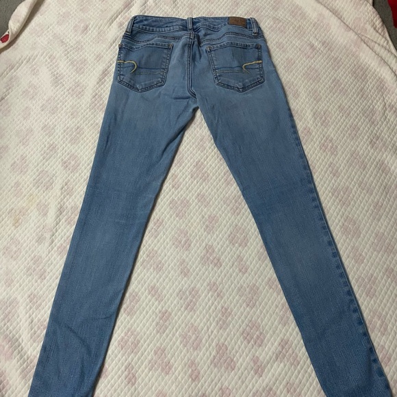 AMERICAN EAGLE BLUE JEANS   size2 stretch - Picture 4 of 8